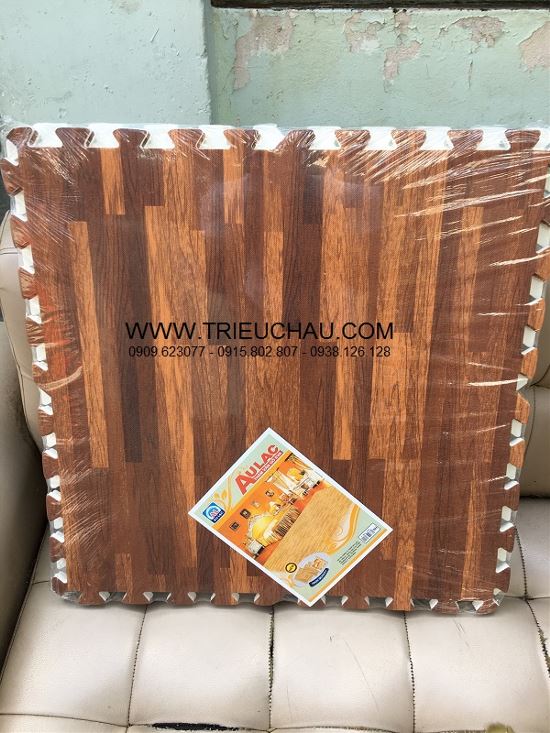 Thảm xốp 60 × 60 cm trải sàn vân gỗ Âu Lạc - 3