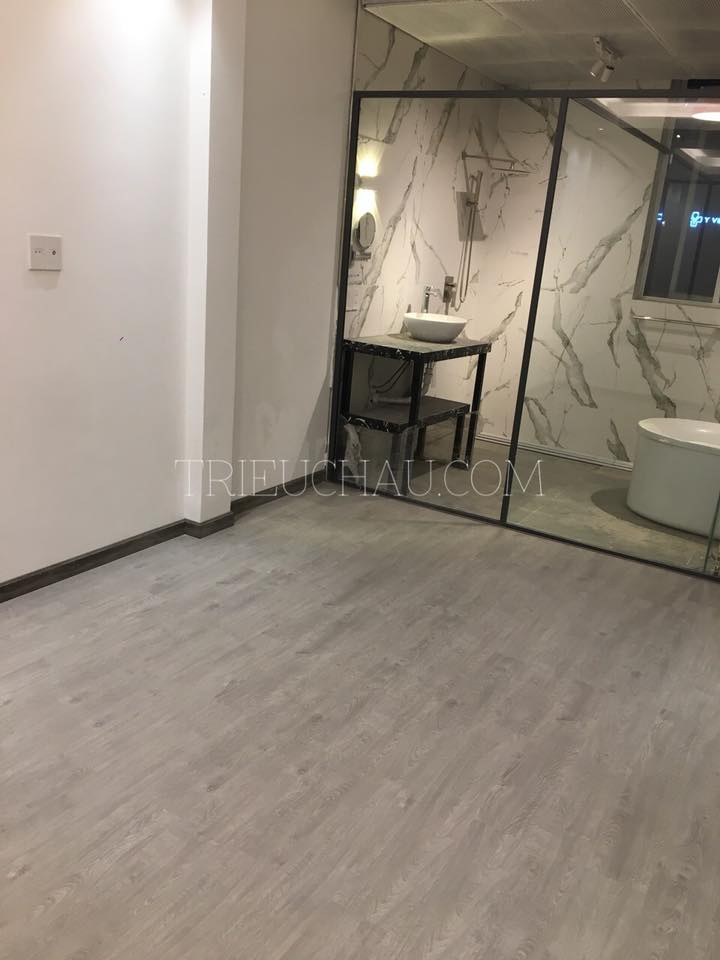 Thi công sàn nhựa SPC Universe 4mm tại khách sạn 4 sao Lotte Mart Cộng Hòa 1