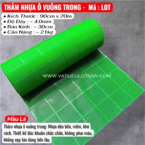thảm nhựa chống trơn ô vuông dẻo 2026 (2)